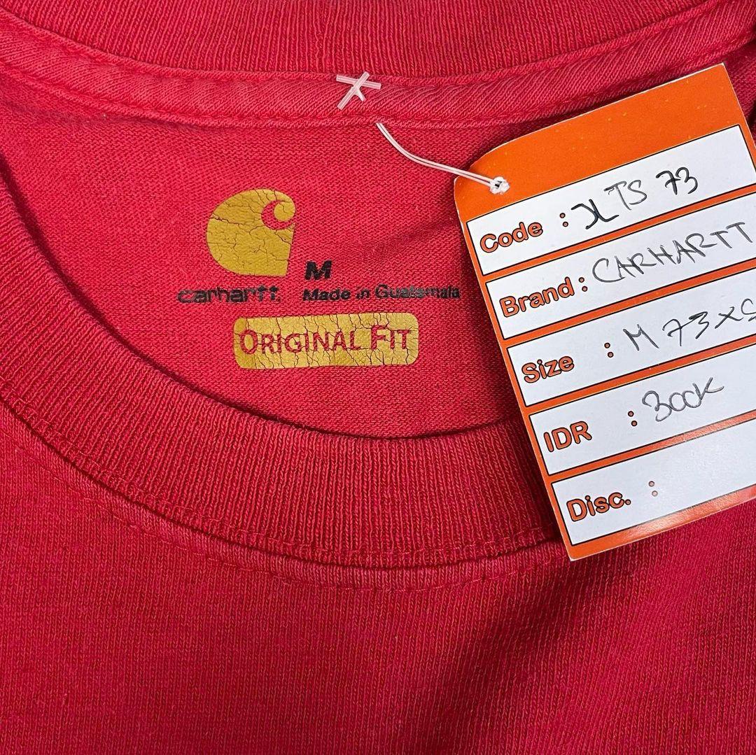 carhartt pocket tshirt JLTS73, Fesyen Pria, Pakaian , Atasan di