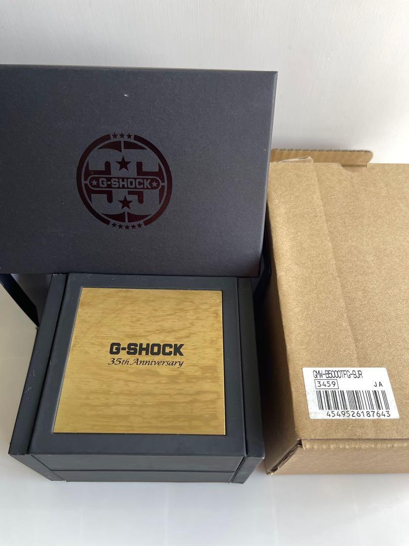 Casio G-shock GMW-B5000TFG-9JR, 名牌, 手錶- Carousell