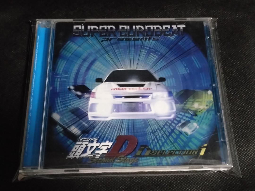 日本版CD 頭文字D SUPER EUROBEAT presents Initial D D SELECTION 1 