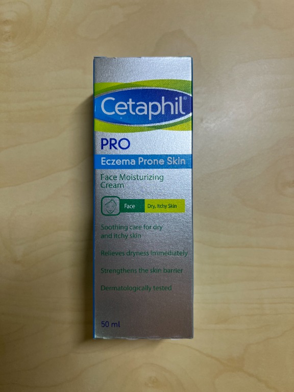 CETAPHIL Pro Eczema Prone Skin Face Moisturising Cream 50ml, Beauty