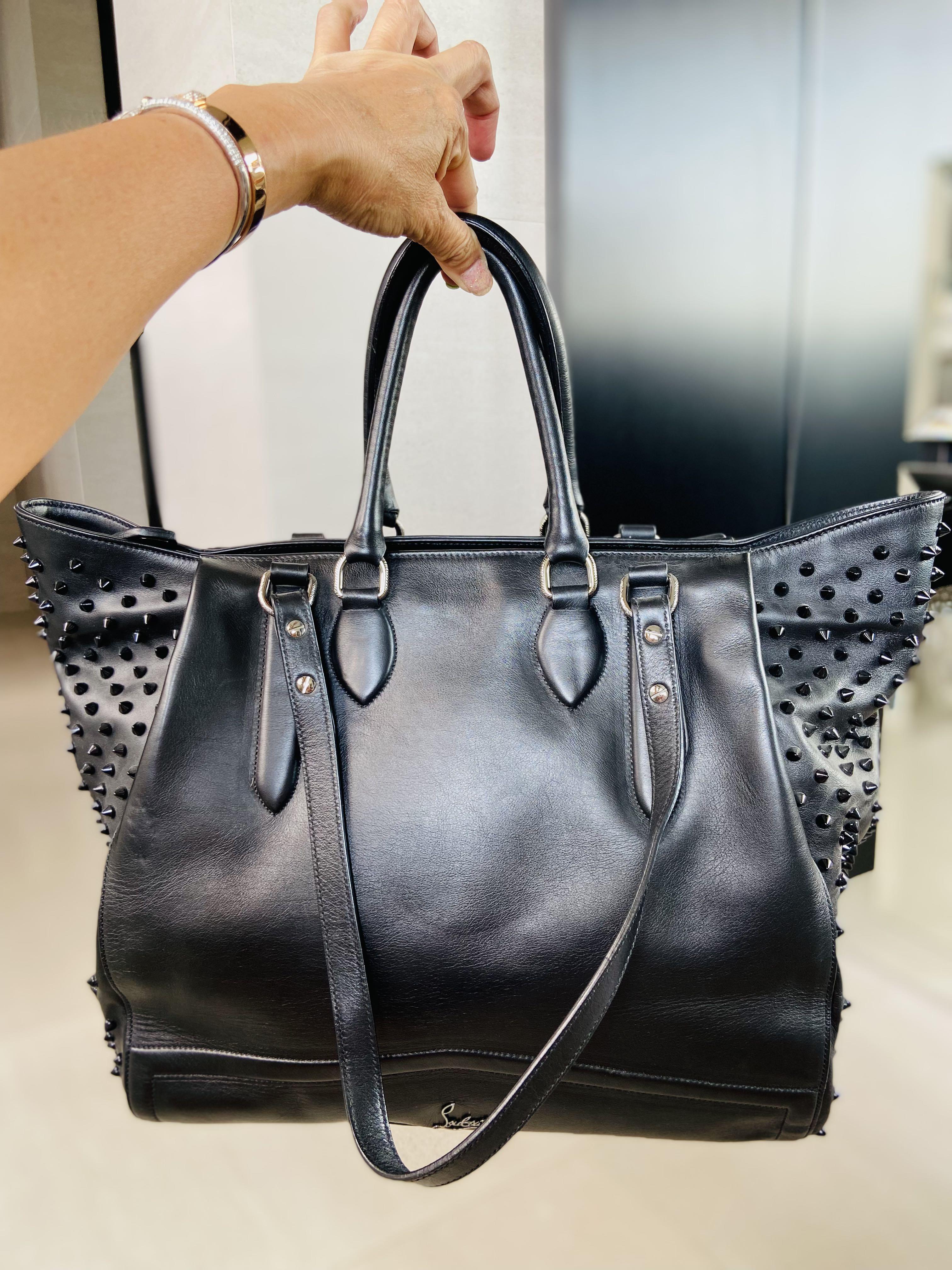 Christian louboutin hotsell purse with spikes