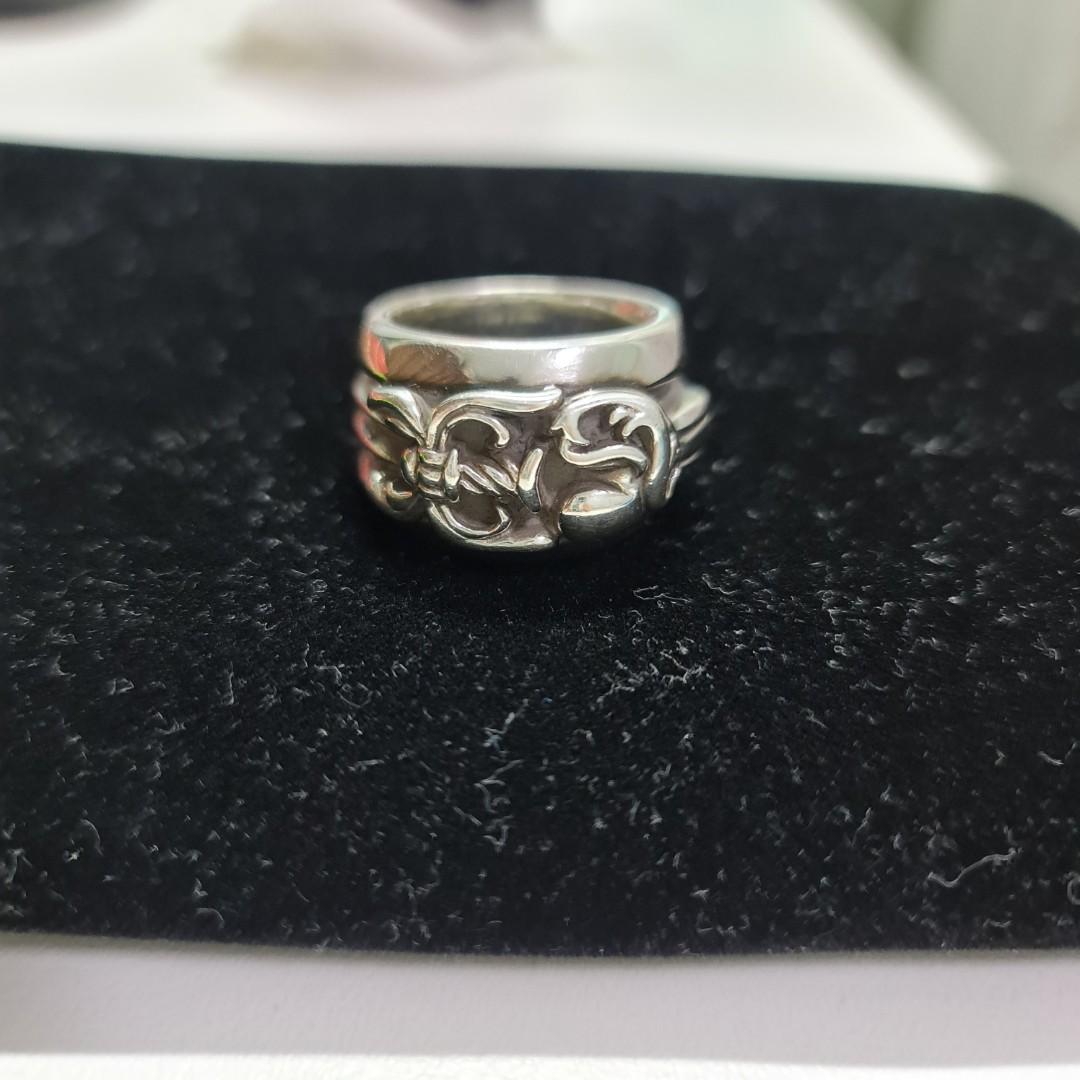 Chrome Hearts Dagger Heart Ring