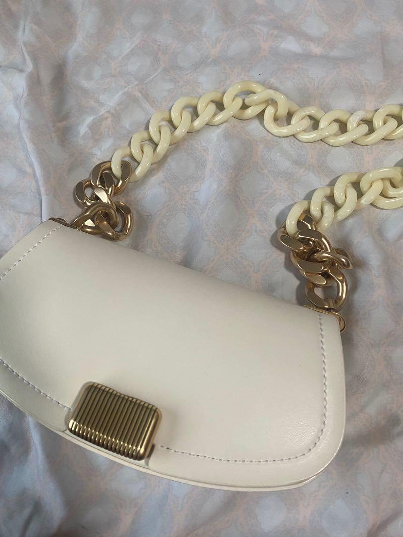 Two tone chain top handle 2025 bag
