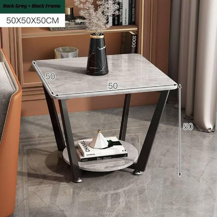CLASSY STYLES MARBLE SIDED-TABLE (Category: Tables & Sets) located in Manila. Submitted by minidivisoria (Listing ID 1173113140, Image 1). Description: PRICE: 1650php CLASSY STYLES MARBLE SIDED-TABLE Dimensions: 50cm Length 50cm Width 50cm Height 📌material-particle board laminated wood 📌Countertop material-fire board 📌disassembled with manual —————————————————————————-.