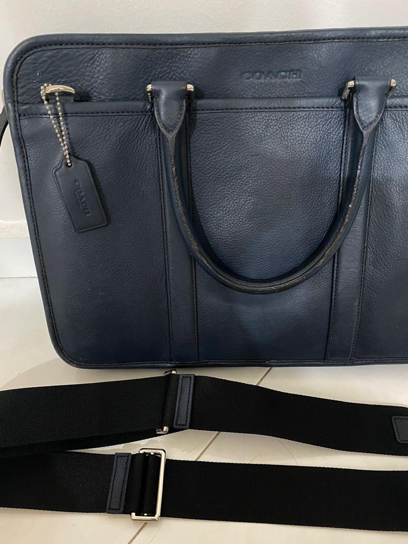 Coach briefcase (UK version), Men's Fashion, Bags, Briefcases on Carousell