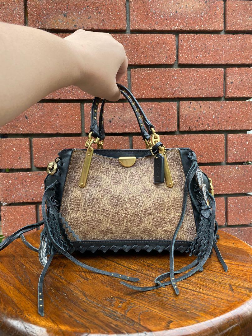 COACH Dreamer 21 Signature Tassel Bag