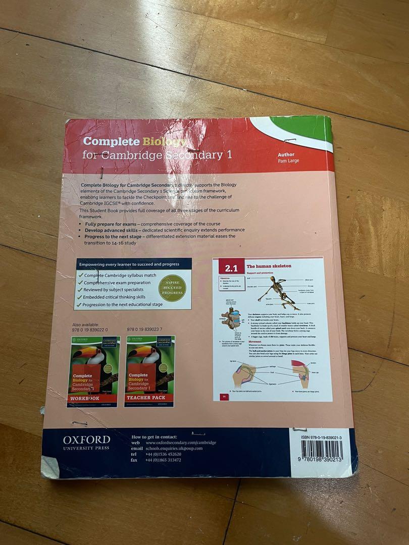 Complete Biology for Cambridge Lower Secondary (First Edition) Complete