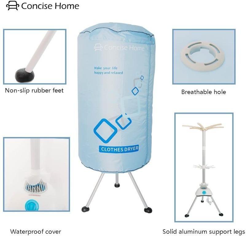 Concise home electric clothes dryer discount