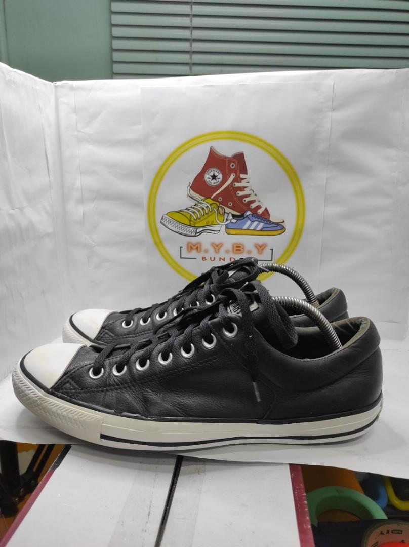 Converse All star leather size 10uk 44eur 28.5cm, Men's Fashion, Footwear,  Sneakers on Carousell