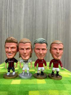 David Beckham Soccer Figurines - 4 Styles