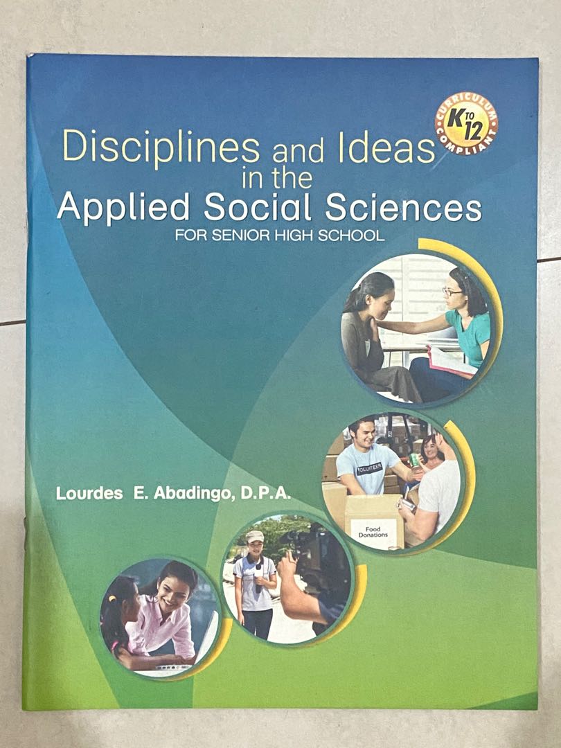 Disciplines and Ideas in the Applied Social Sciences for SHS by ...