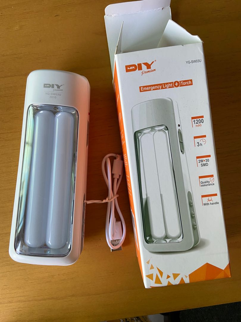 Mr diy emergency on sale light