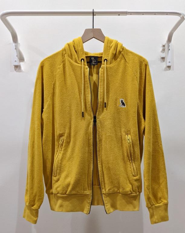 Drake s OVO Terry Cloth Double Zip up Hoodie Men s Fashion