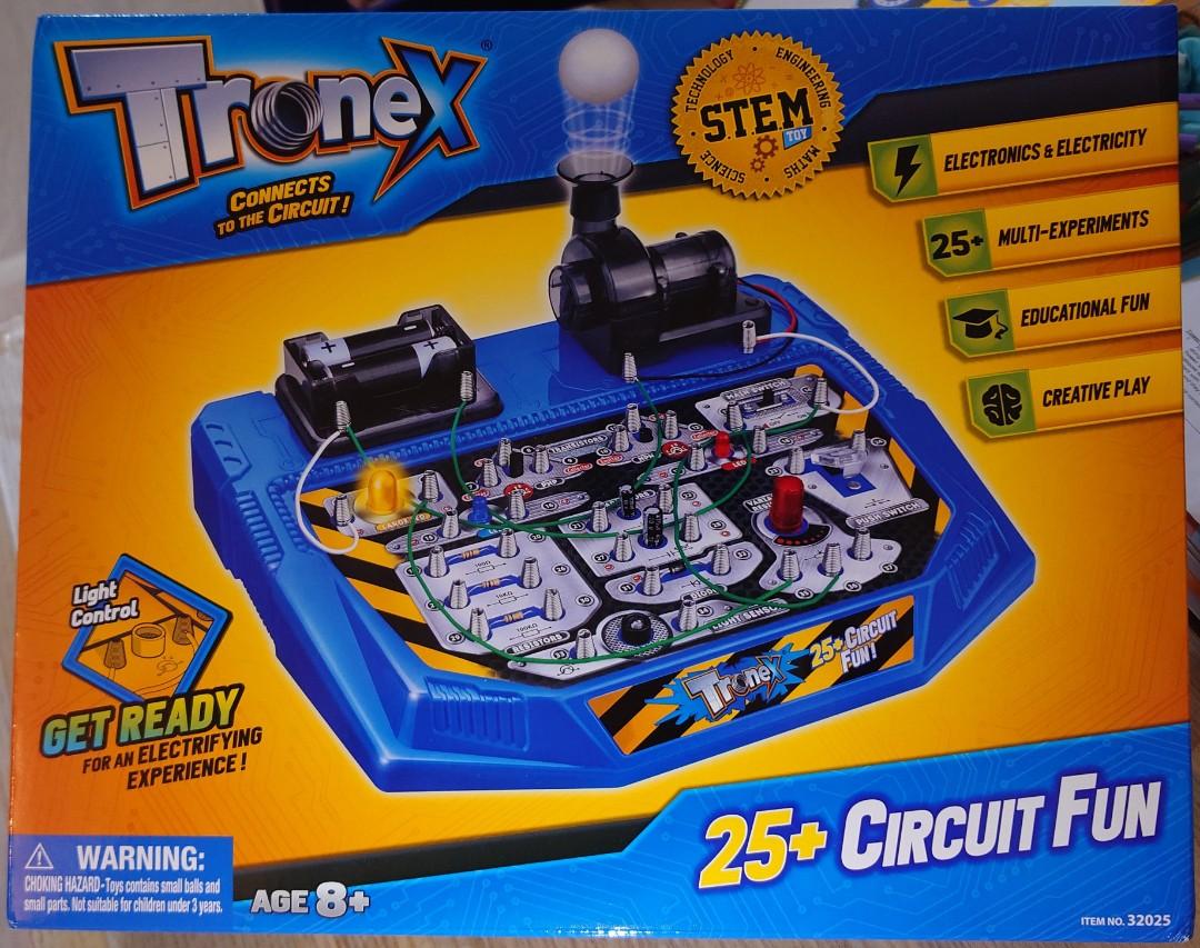 Elementary Electronics Circuits （分類：益智學習玩具）位於 Hong Kong。 由 tiger.electronics 提交（商品編號 1173123653，圖片 1）。簡介： Learn electronic circuits at basic elementary level. 25 and more fun circuits.。