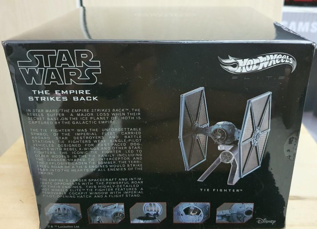Hot wheels elite tie fighter new arrivals