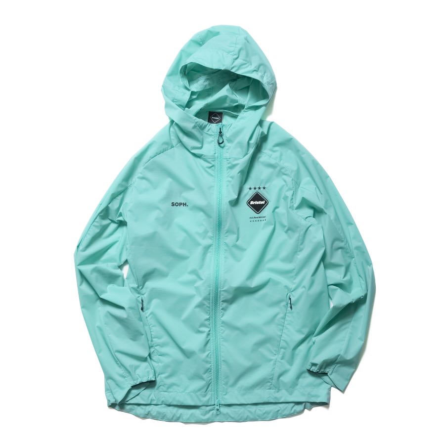 メンズF.C.Real Bristol LIGHT BLUE XL BLOUSON - ナイロンジャケット