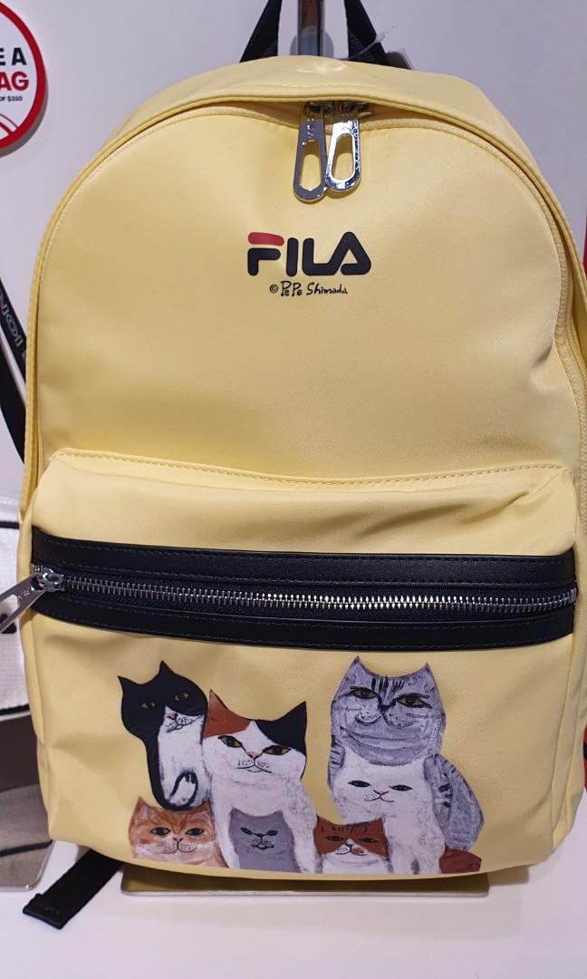 Yellow fila hotsell backpack