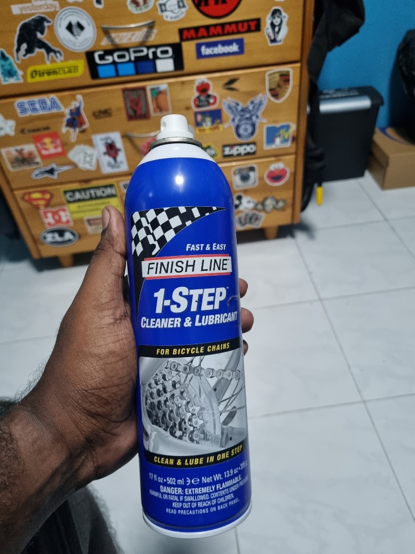 Bike Chain Oil FINISH LINE STEP CLEANER LUBRICANT Tay