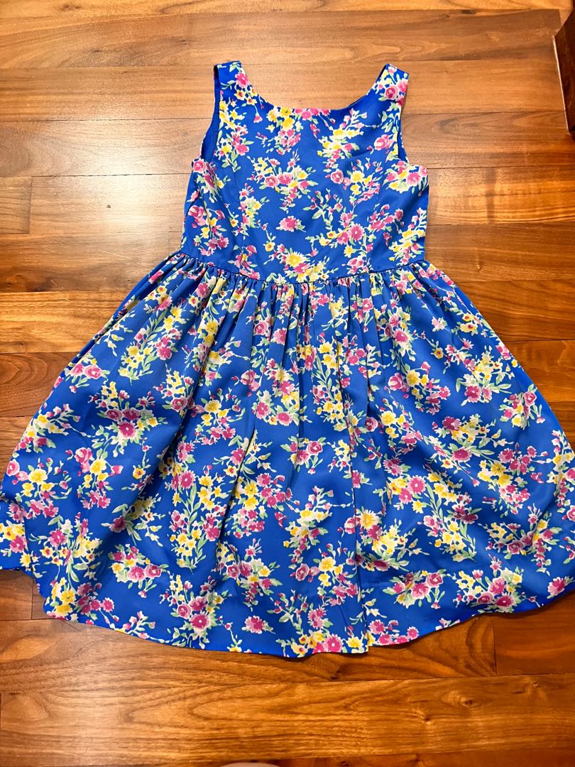 Ralph lauren floral discount dress