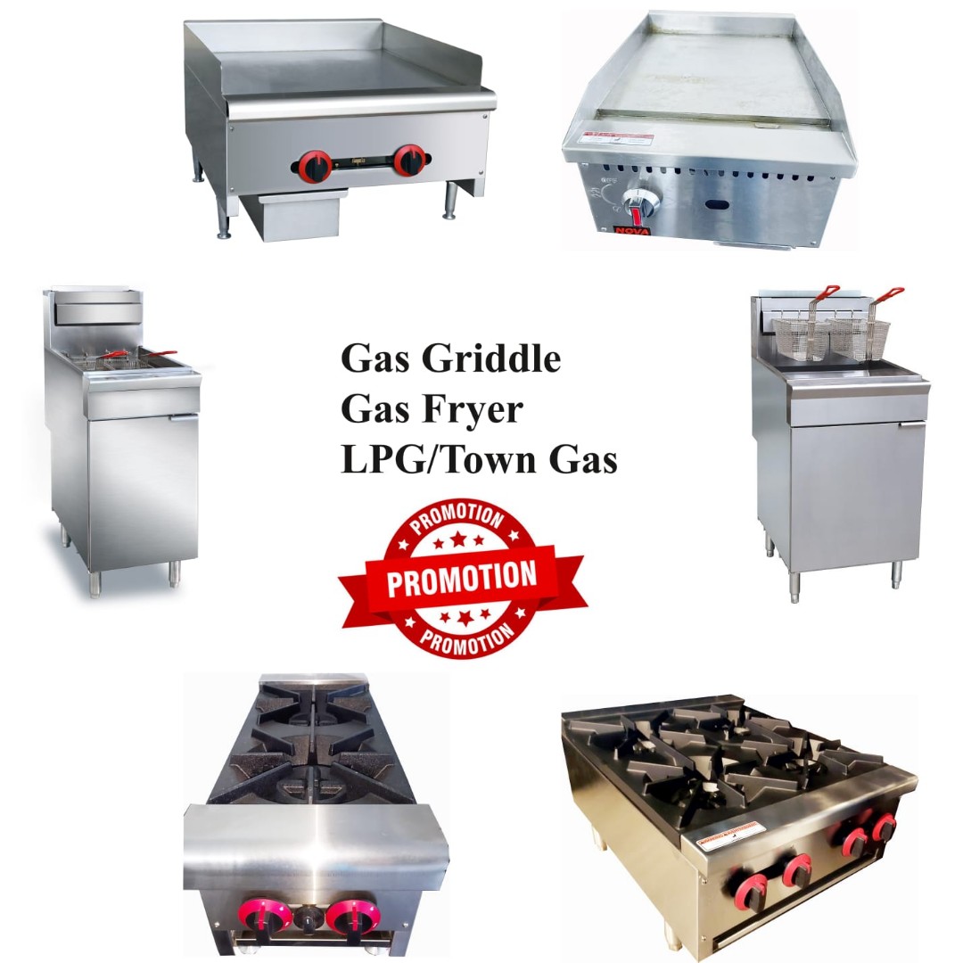 gas burner with hot plate