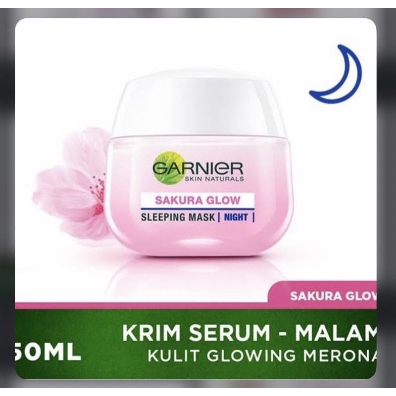 Garnier sleeping mask, Kesehatan & Kecantikan, Kulit, Sabun & Tubuh di