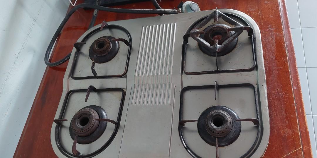 4 burner butterfly gas stove
