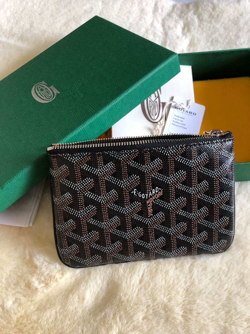 Goyard Senat Mini Pouch, Luxury, Bags & Wallets on Carousell