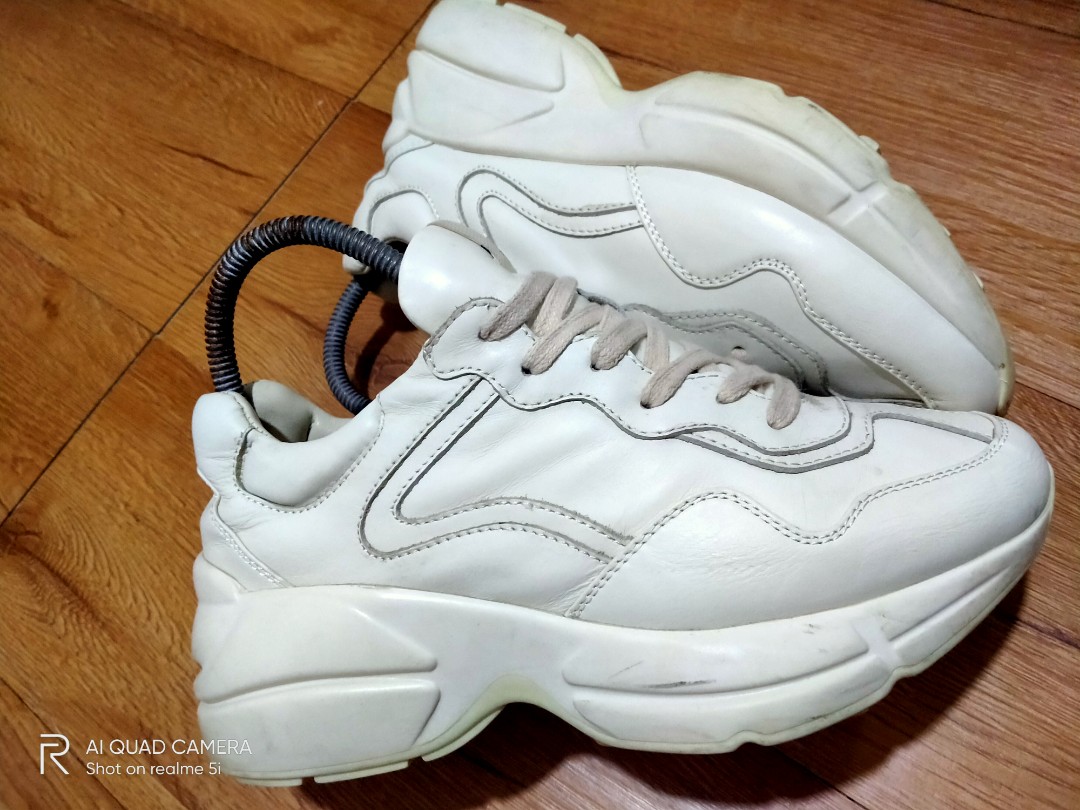 Gucci rhyton leather sneaker clearance