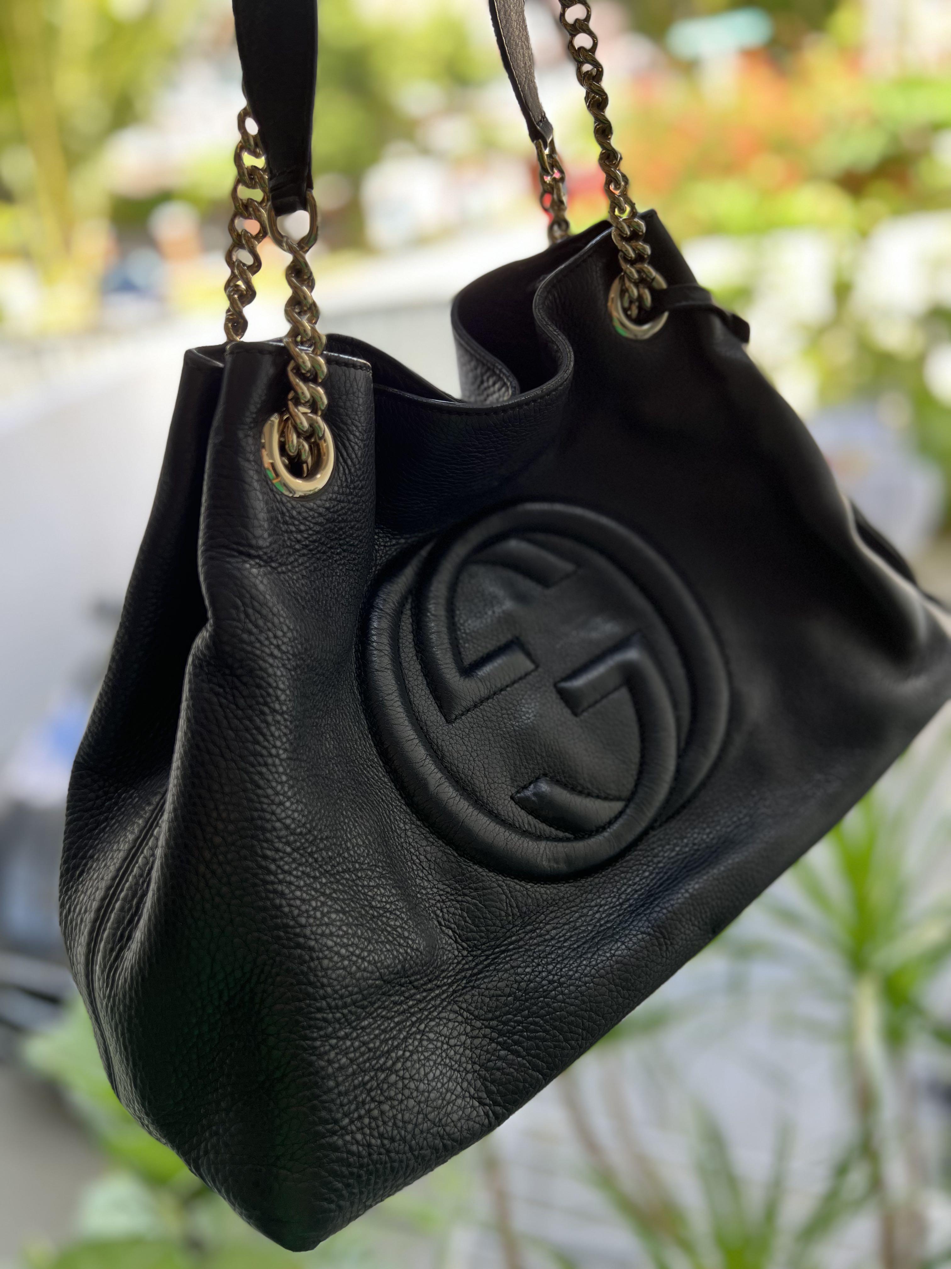 Gucci big black clearance bag