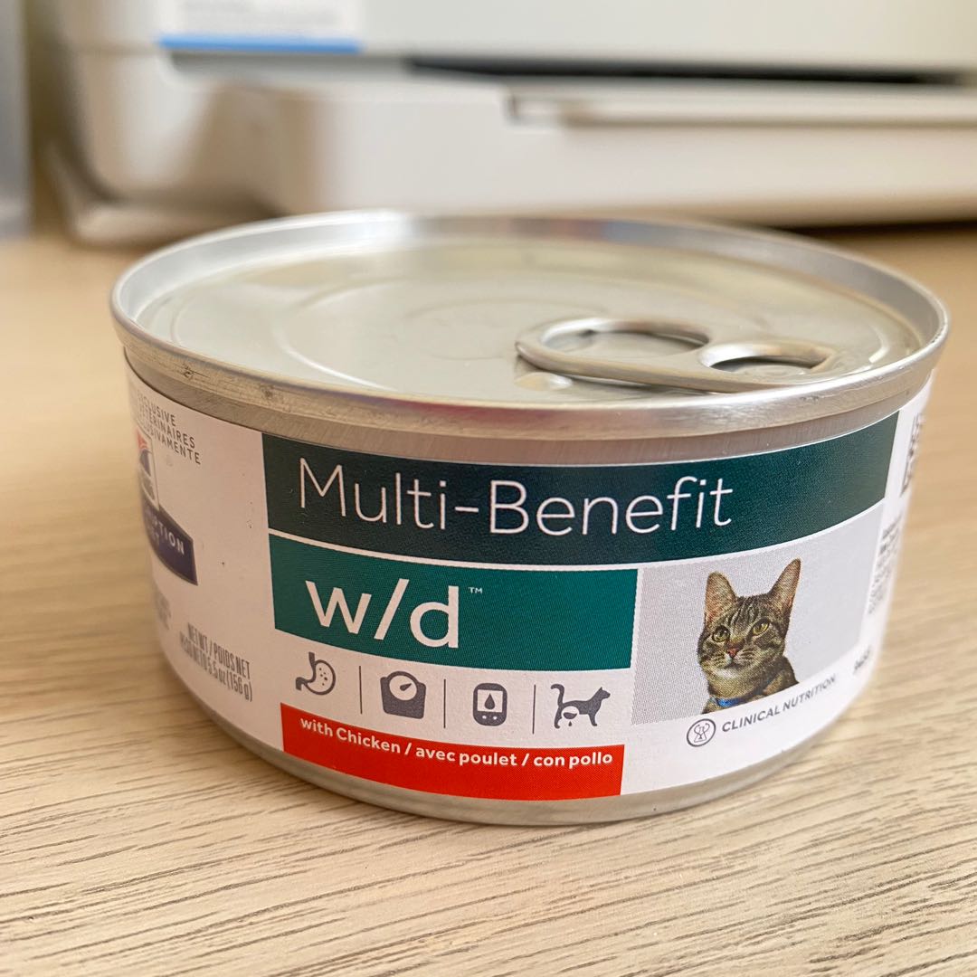 Hill S W D 貓貓糖尿 體重管理處方濕糧156g 寵物用品 寵物食品 Carousell