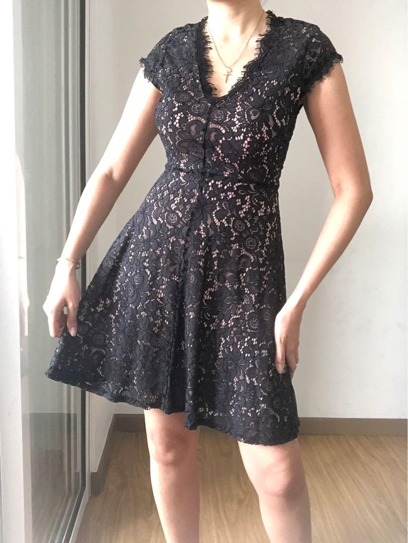 H&m black deals formal dress