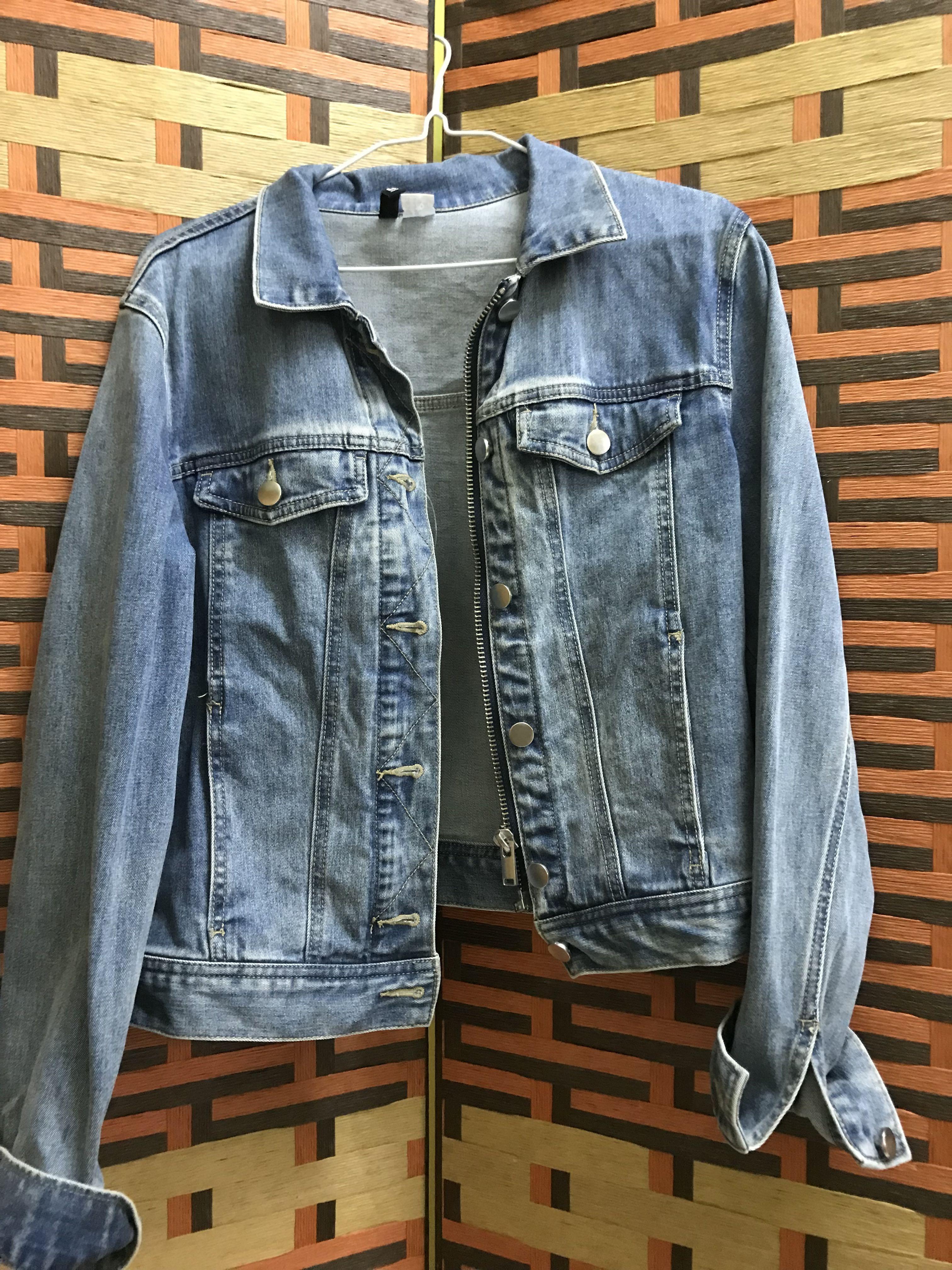 Jaket sales denim h&m