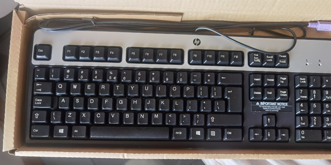 Hp keyboard, Computers & Tech, Parts & Accessories, Computer Keyboard