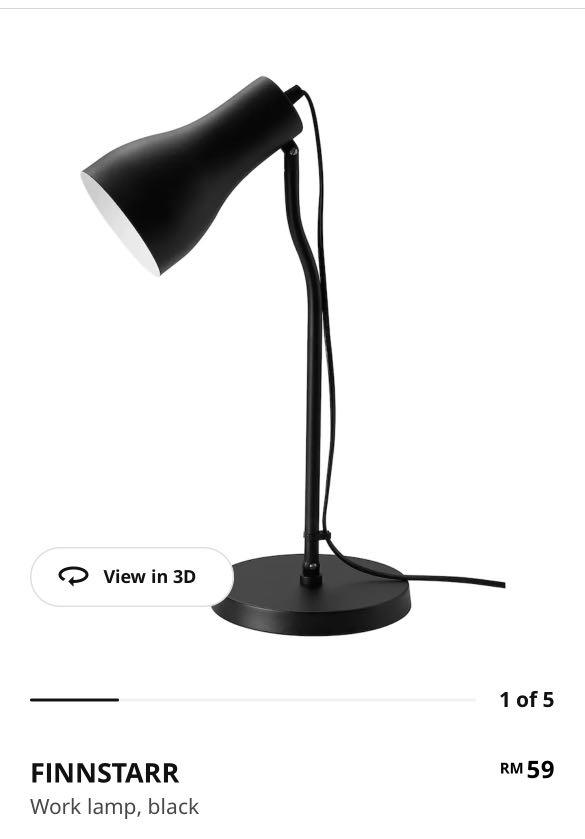 Ikea Finnstarr lamp, Furniture & Home Living, Lighting & Fans, Lighting on Carousell