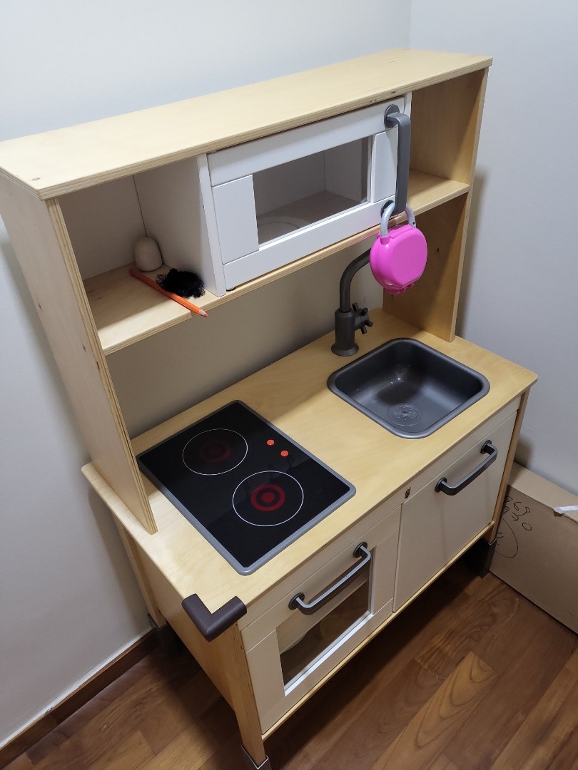 Ikea play kitchen set, Babies & Kids, Baby Nursery & Kids Furniture