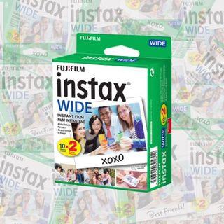 INSTAX WIDE PLAIN FILM 20s