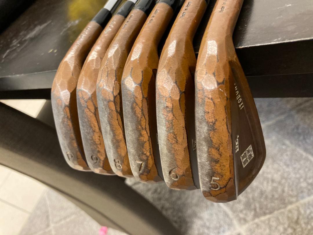ITOBORI iron set bronze 5P ( 6 batang) Shaft NSPro 950gh neo flex SR