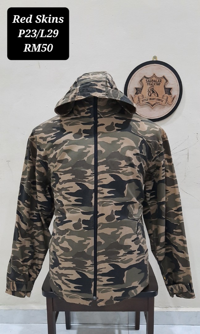 Camo redskins hoodie clearance