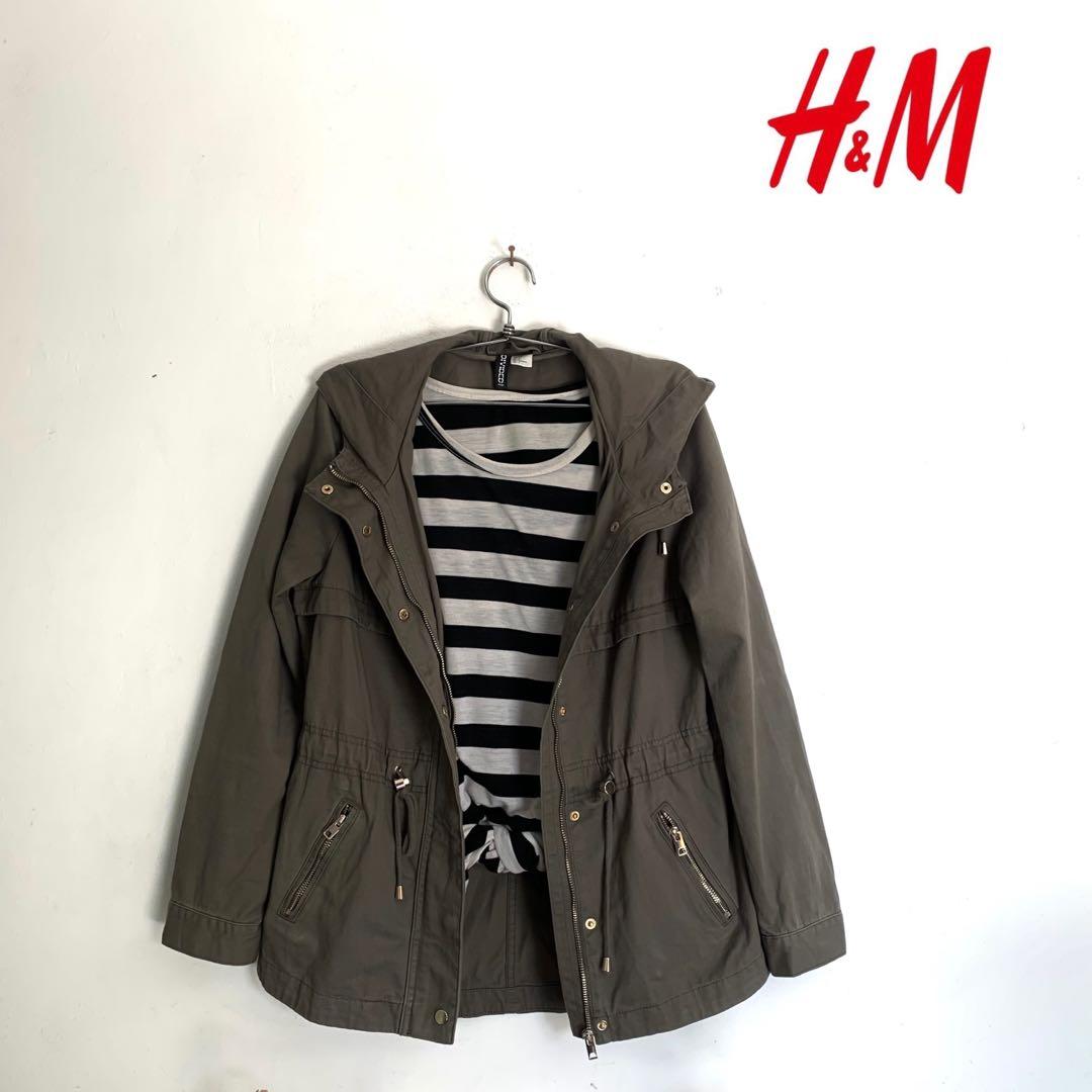 Jaket parka on sale h&m