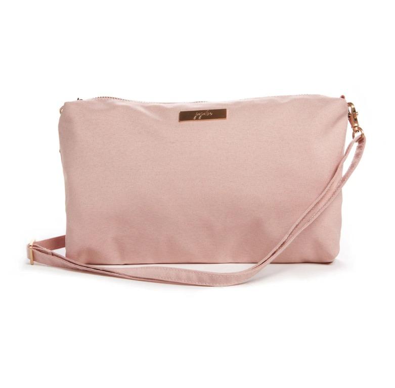Jujube Be Quick Blush (Category: Diaper Bags & Wetbags) located in Makati City. Submitted by chaitealover (Listing ID 1173044592, Image 1). Description: The Be Quick is all you need to take care of your baby while running errands around town. Stash diapers and wipes in this convenient carrying case, and hang it from your stroller or wrist. For longer outings, use the Be Quick to keep your larger diaper bag neat and organized. After your baby has 