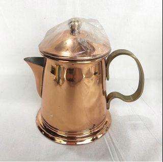 Kalita Copper Coffee Pot with Brass Handle