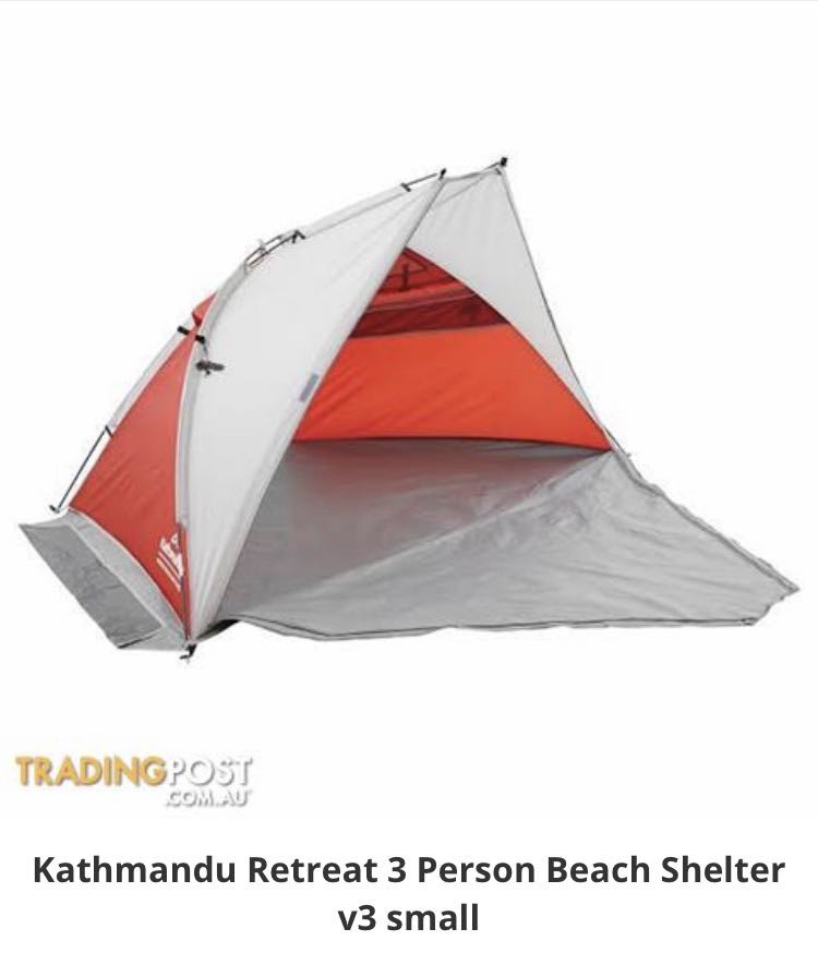 Kathmandu retreat beach shelter, Sports Equipment, Hiking & Camping on