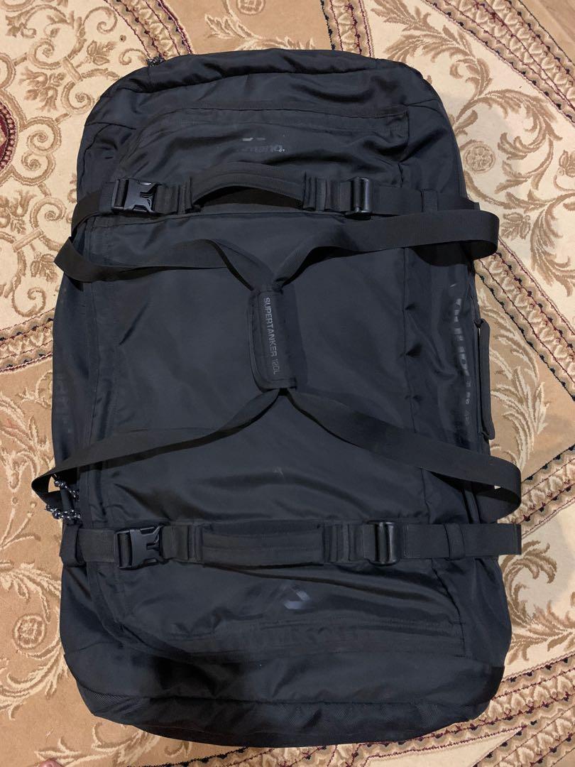 Kathmandu Supertanker 120L wheeled duffle bag., Men's Fashion, Bags ...