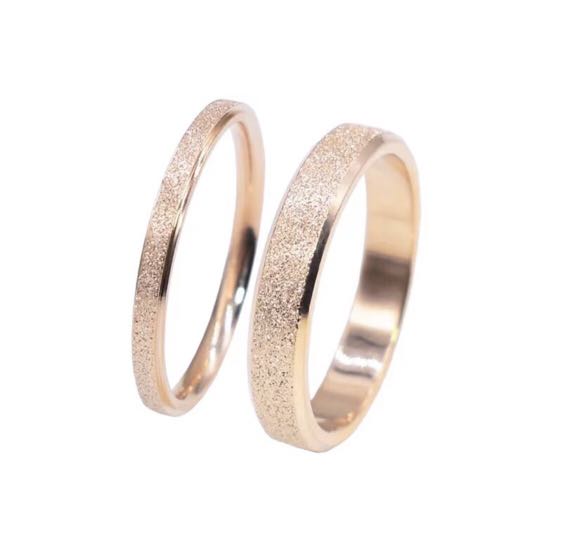 Korean style couple rings deals