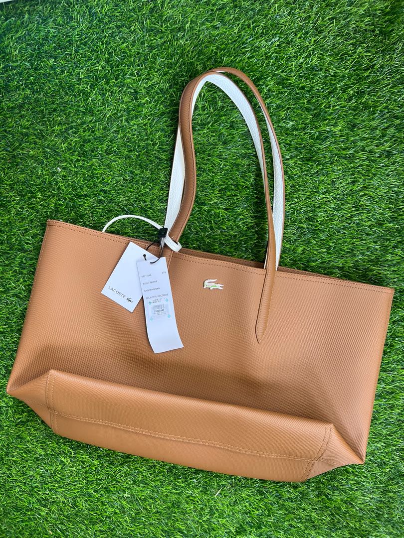 Lacoste Shopping Bag, Luxury, Bags & Wallets on Carousell