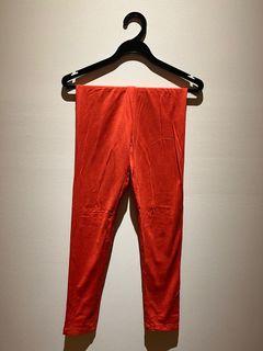 Leggings - OrangeRed