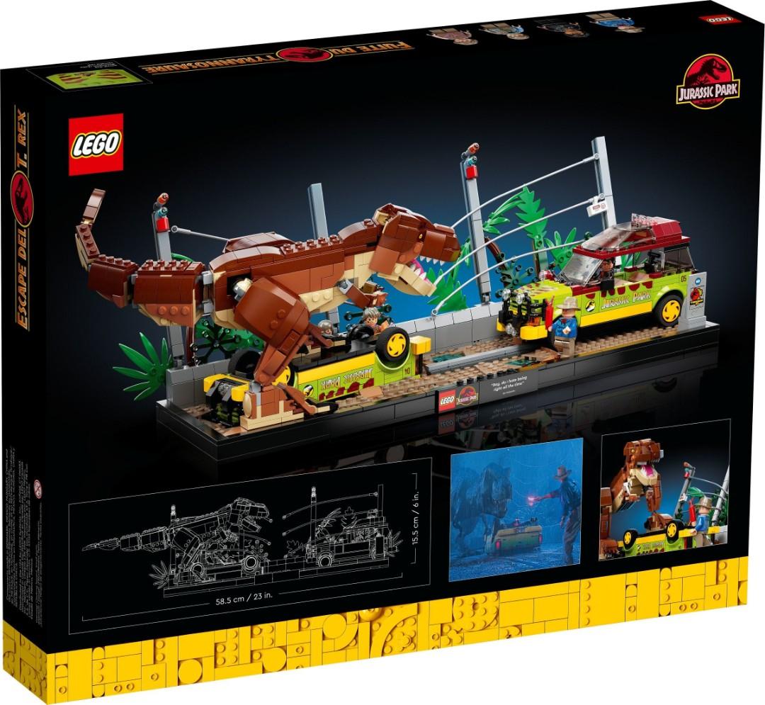 LEGO Jurassic World 76956 T. Rex Breakout Jurassic Park Hobbies Toys Toys Games on Carousell