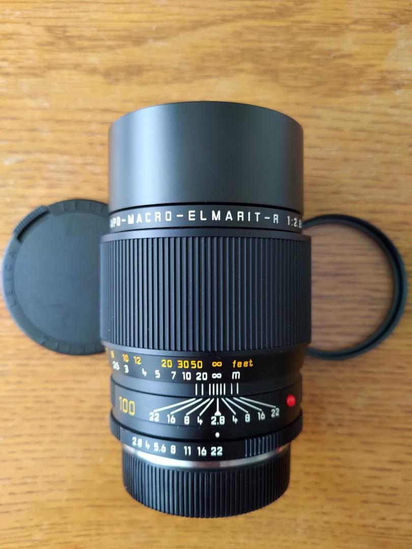 Leica 100mm f2.8 APO Macro Elmarit R Lens, 攝影器材, 鏡頭及裝備