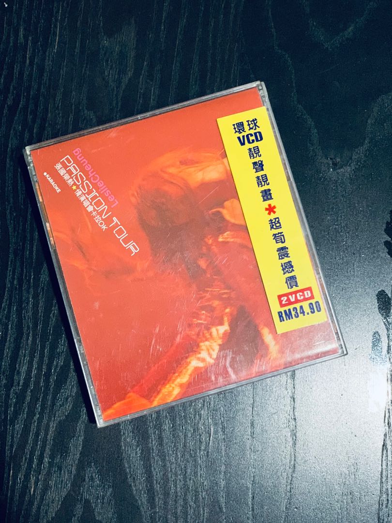 Leslie Cheung Passion Tour DVD 2000年初版）張國榮熱情演唱會Leslie