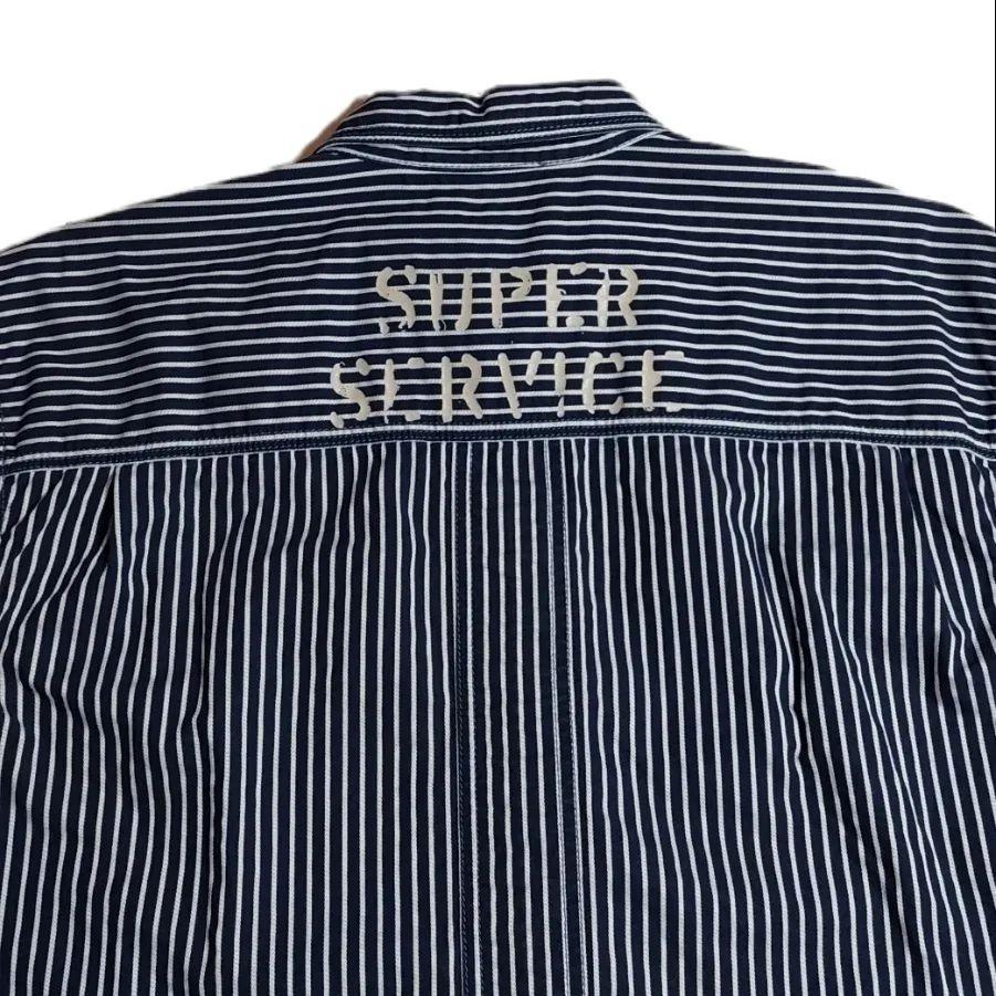 LEVIS STRIPED SHIRT, Fesyen Pria 